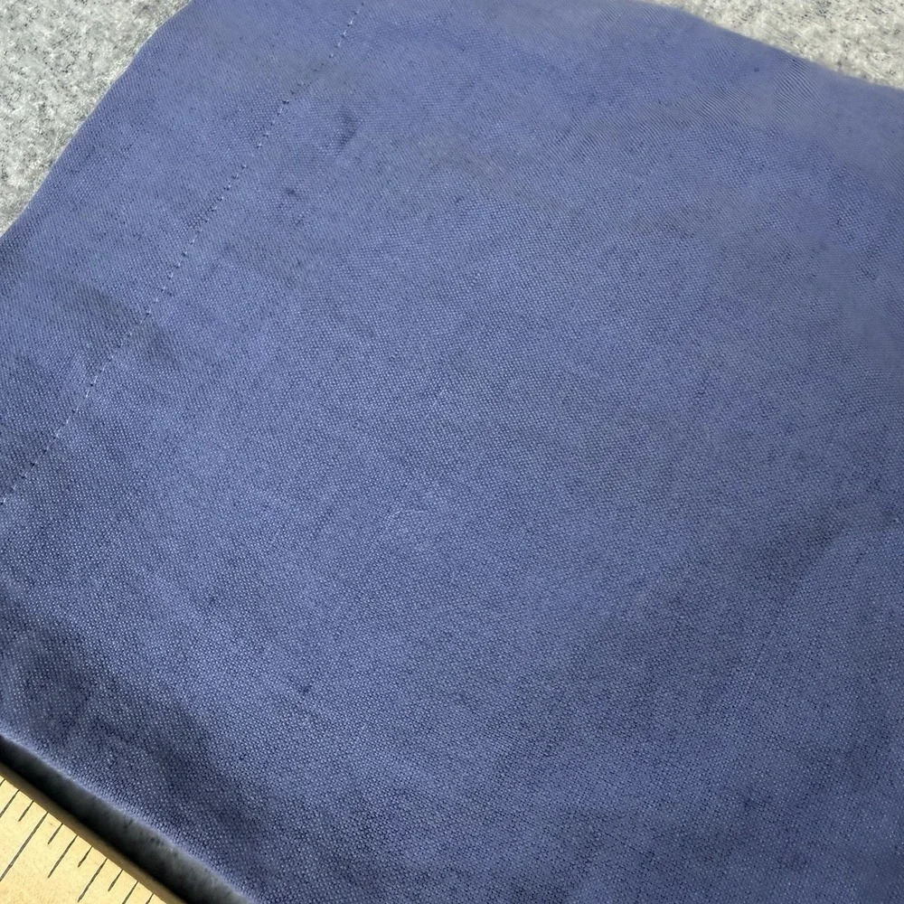 Polo Ralph Lauren Pants 32x30 Straight Fit Blue Linen Cotton Chino Slacks Men